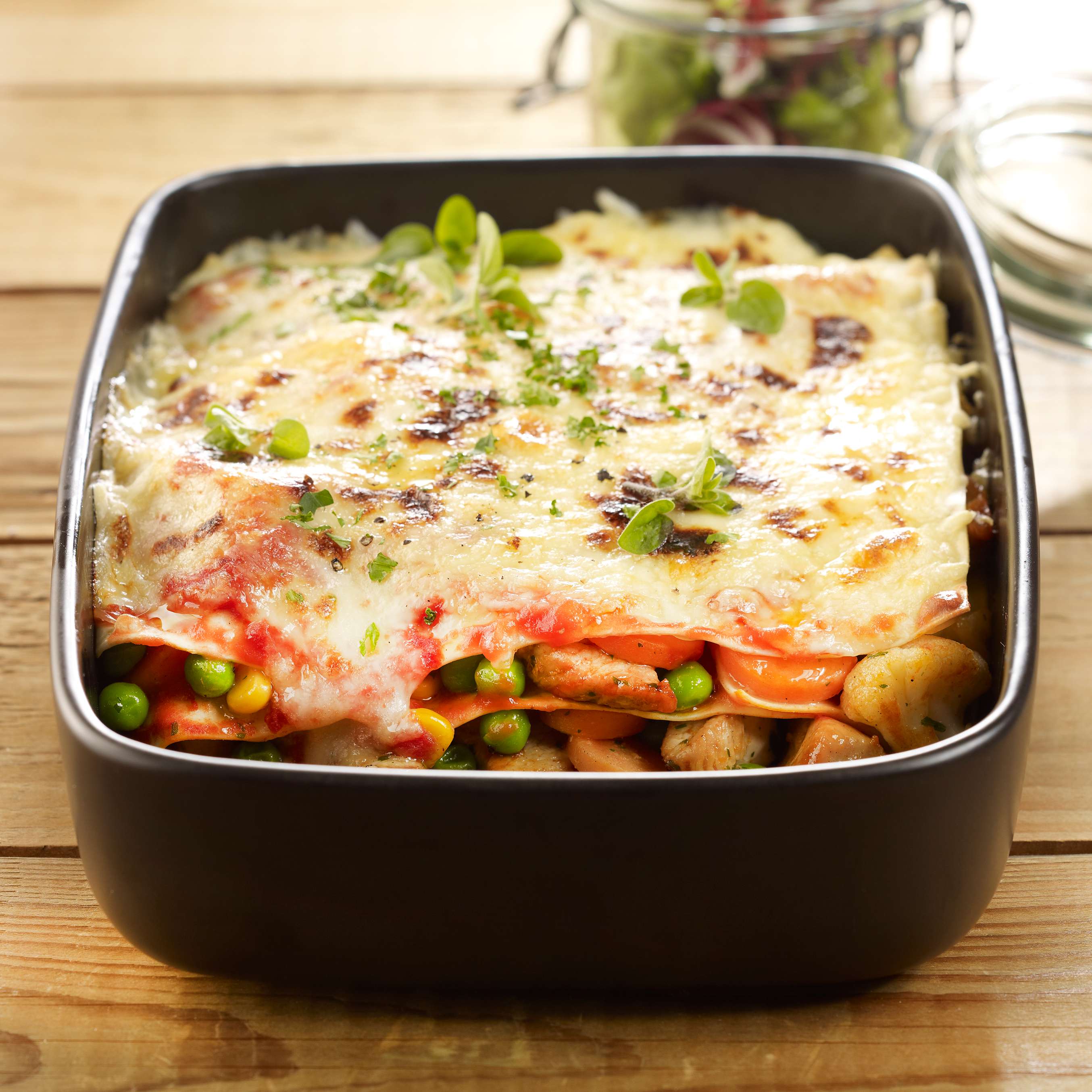 Rychlé zeleninové lasagne Recept Kaufland