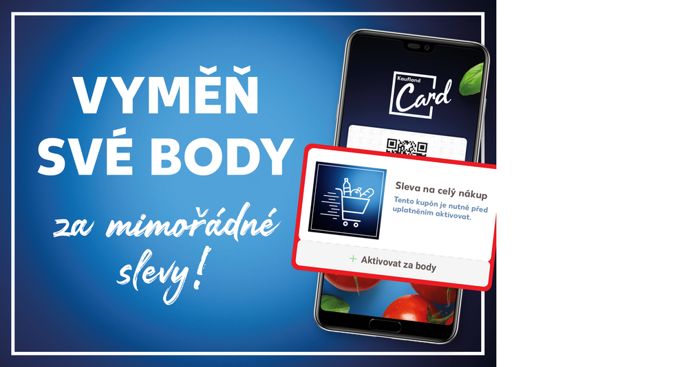 Vyměň body za mimořádné slevy Mobilní telefon s mimořádným slevovým kupónem