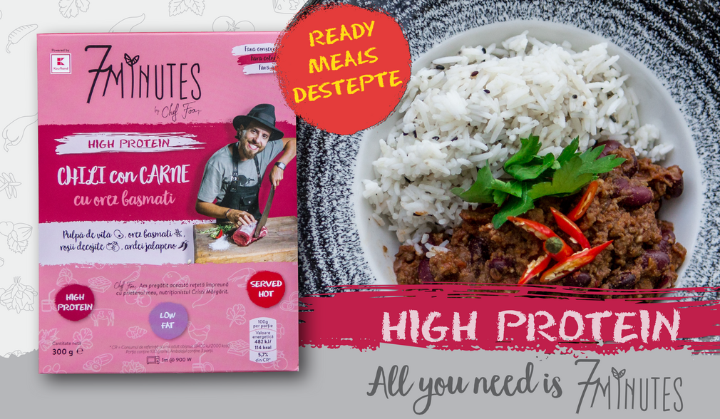 7 minutes: Chili con carne cu orez basmati 7 minutes: Chili con carne cu orez basmati