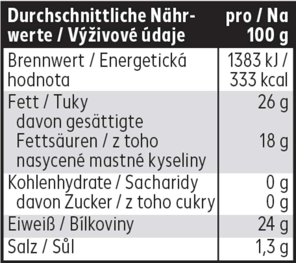 Abbildung des Sortimentsartikels K-Bio Maasdamer Scheiben 45% Fett i.Tr. 200g