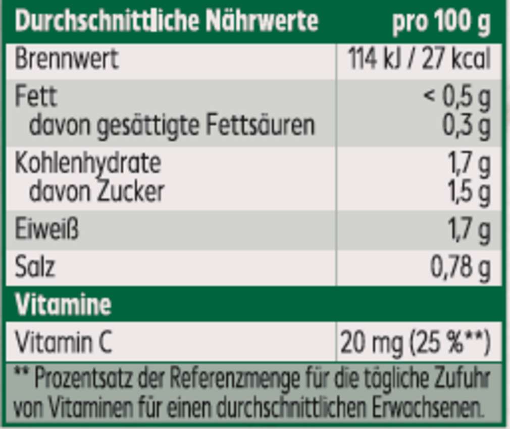 Abbildung des Sortimentsartikels K-Bio Sauerkraut 720ml
