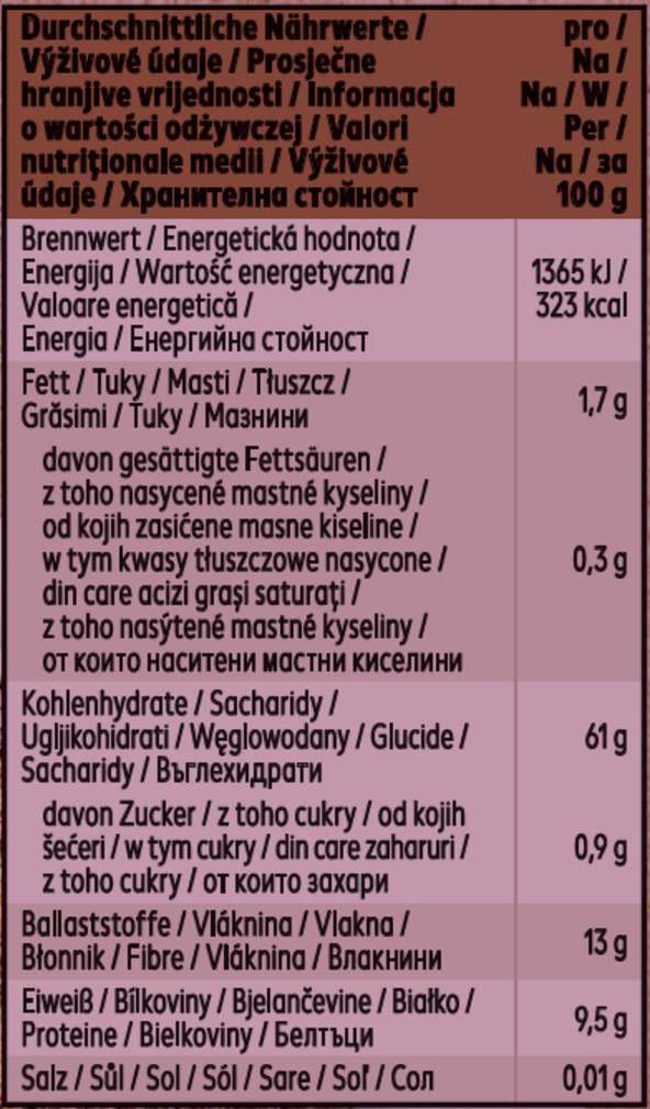 Abbildung des Sortimentsartikels K-Bio Roggen ganzes Korn 1kg