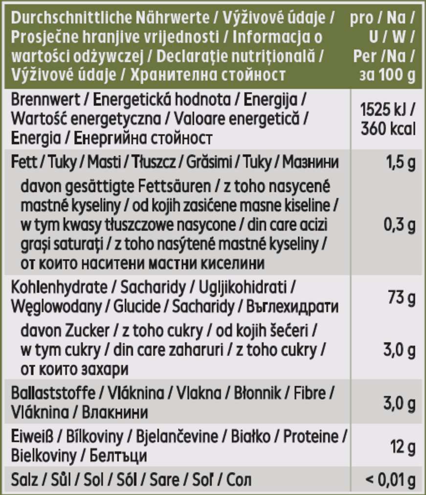 Abbildung des Sortimentsartikels K-Bio Fusilli ohne Ei 500g