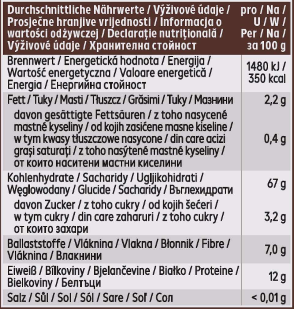 Abbildung des Sortimentsartikels K-Bio Penne Rigate Vollkorn 500g