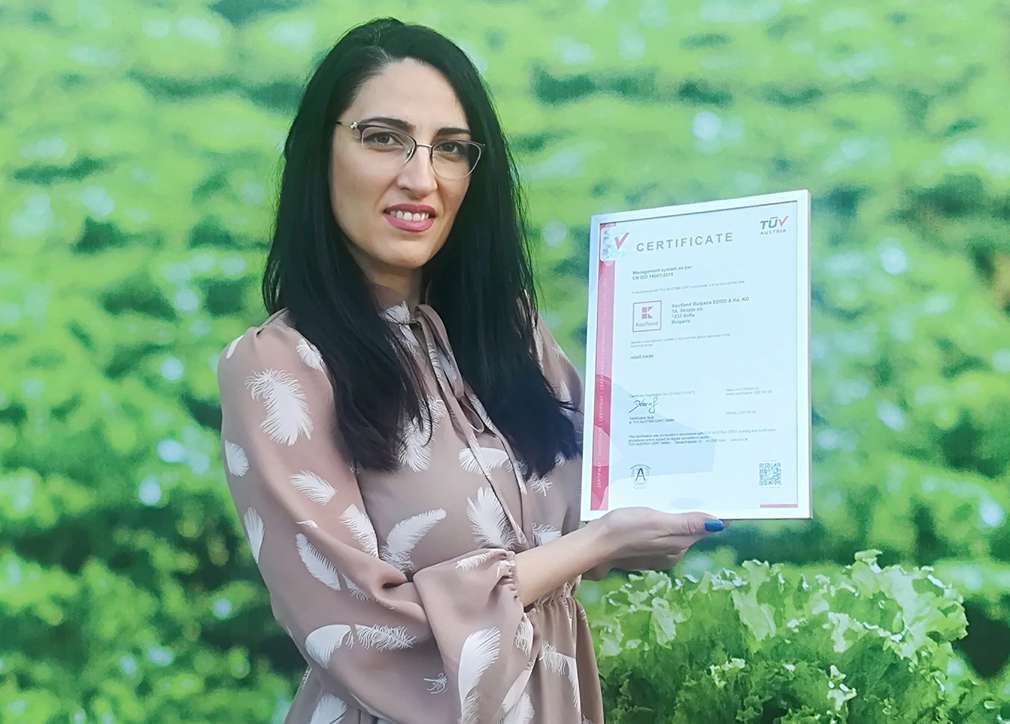 Kaufland България защити втори сертификат ISO от началото на годината Изображение на Гергана Димитрова, мениджър "Корпоративни комуникации" в Kaufland България
