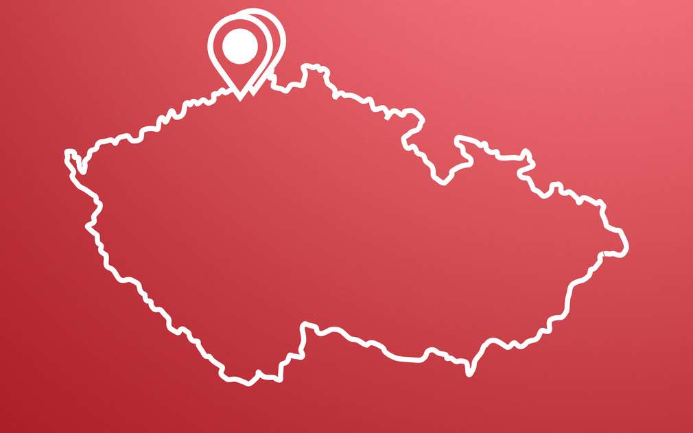 Mrkněte na mapu, kde najdete rozhlednu Růženka. Mapa České republiky s vyznačením rozhledny Růženka