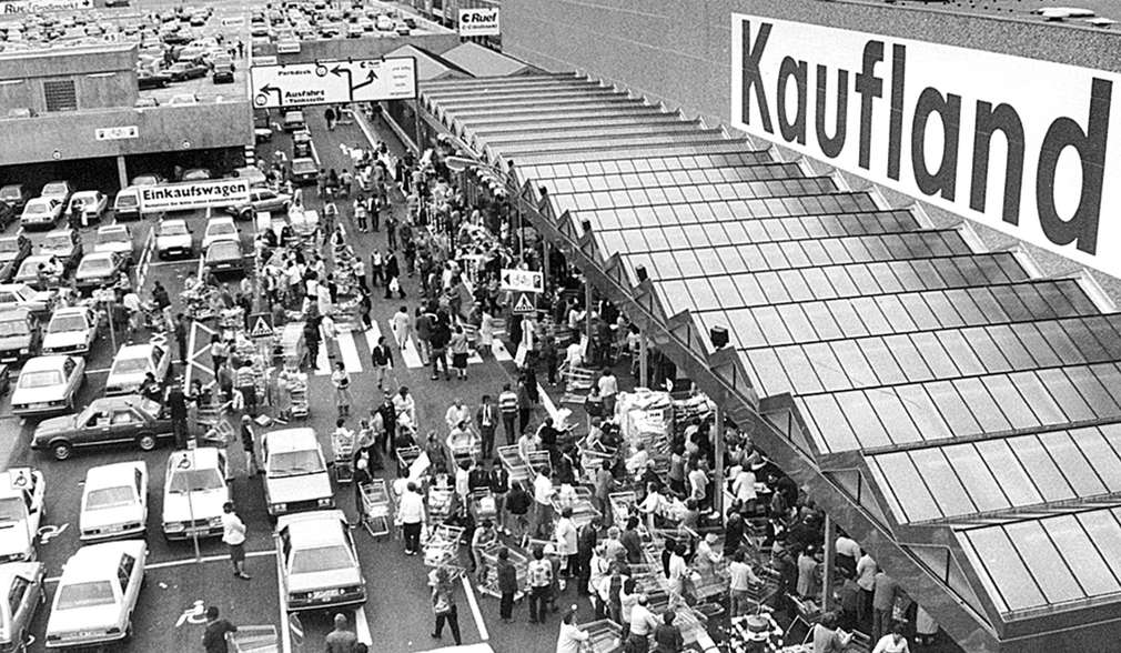 První větší prodejna Kaufland v Německu