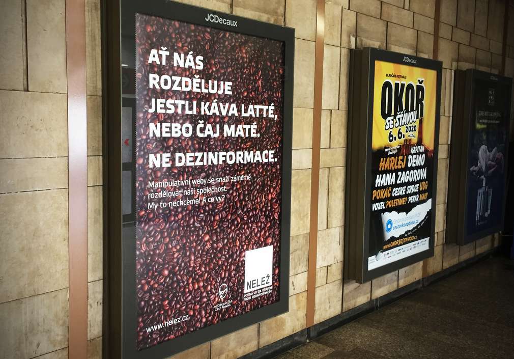 Kaufland se připojil k iniciativě Nelež. Billboard Nelež
