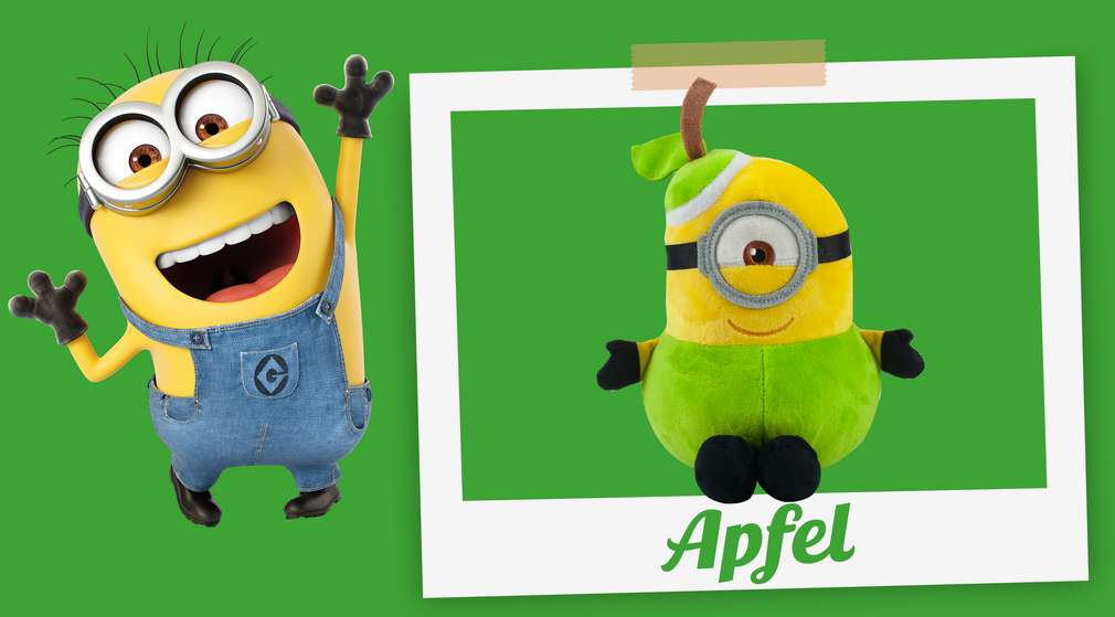 Minion präsentiert Plüschfigur Birne Minion präsentiert Plüschfigur Birne