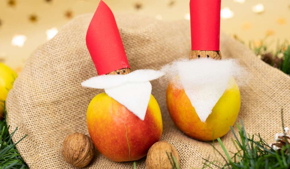 Nikolausäpfel zum Nachbasteln Nikolausäpfel zum Nachbasteln