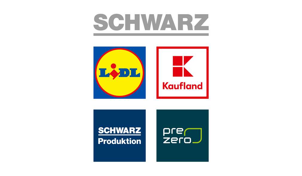 Logo: Schwarz Gruppe, Lidl, Kaufland, Schwarz Produktion, PreZero Logo: Schwarz Gruppe, Lidl, Kaufland, Schwarz Produktion, PreZero