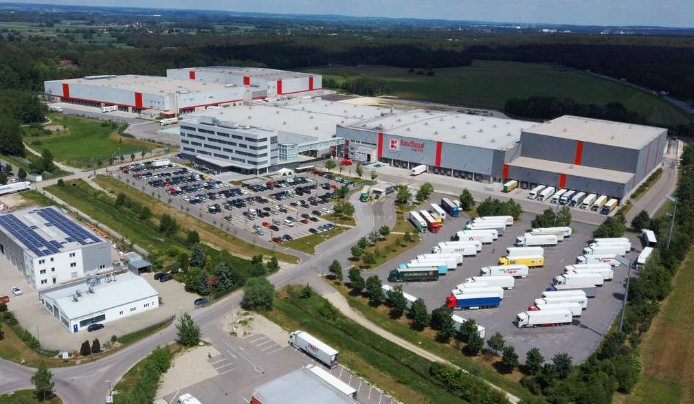Luftansicht Logistik-Verteilzentrum Geisenfeld Luftansicht Logistik-Verteilzentrum Geisenfeld