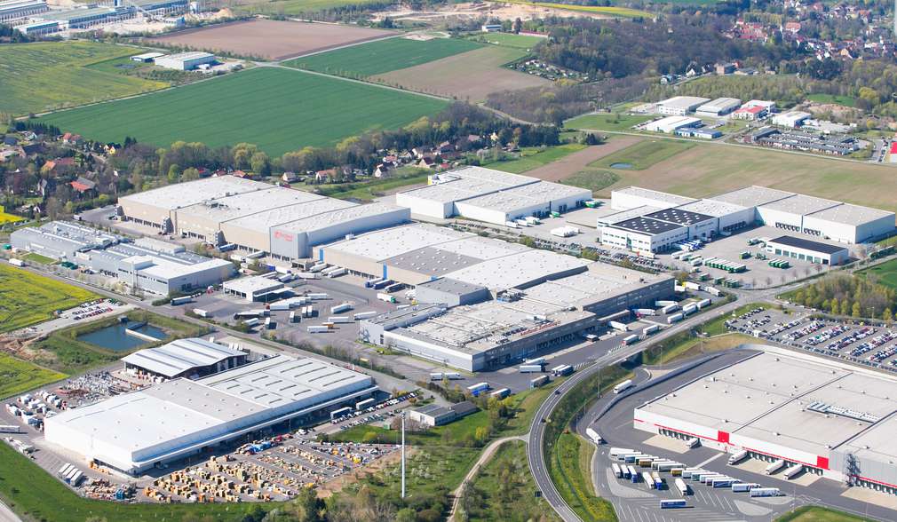 Luftansicht Logistik-Verteilzentrum Osterfeld Luftansicht Logistik-Verteilzentrum Osterfeld