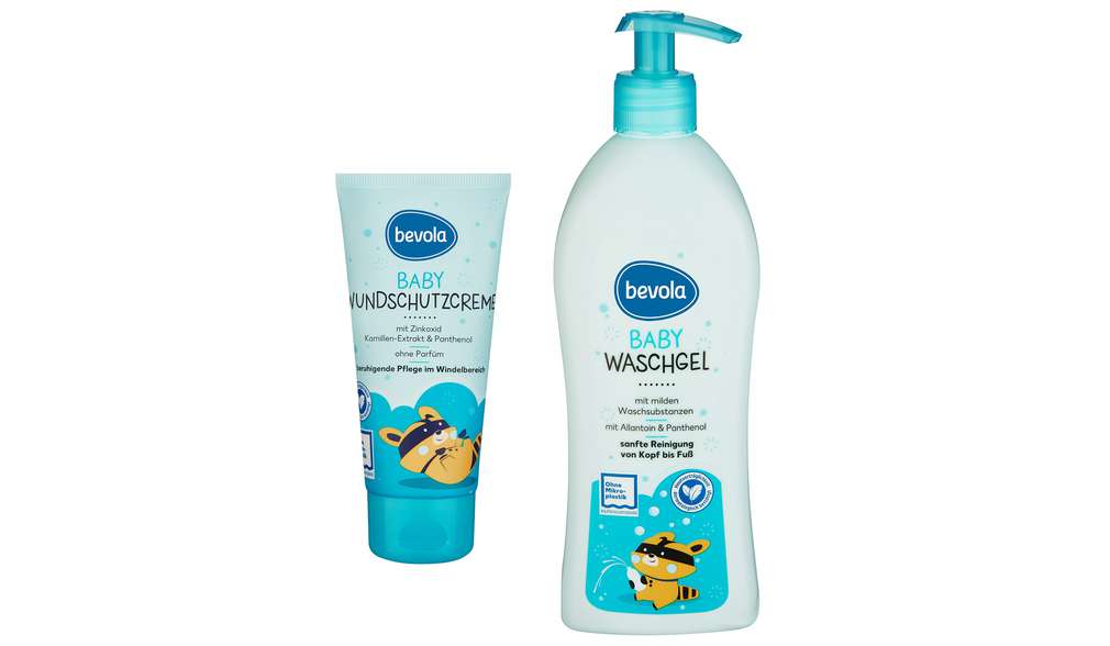 bevola® Wundschutzcreme und bevola® Waschgel für Babys bevola® Wundschutzcreme und bevola® Waschgel für Babys