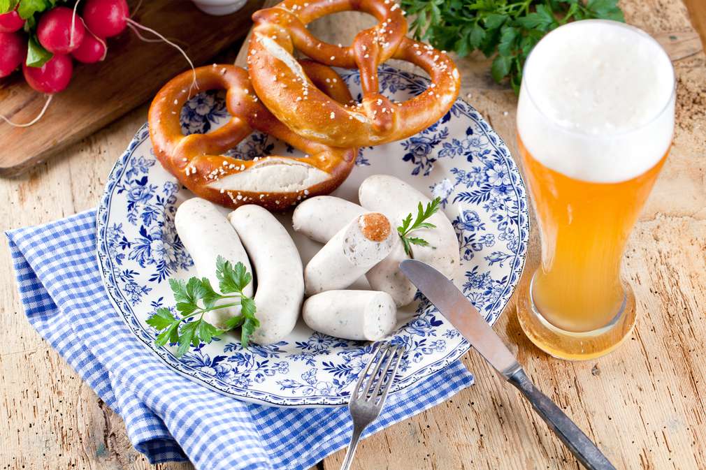 Braten mit Klo und Sauerkraut Bayerische Küche