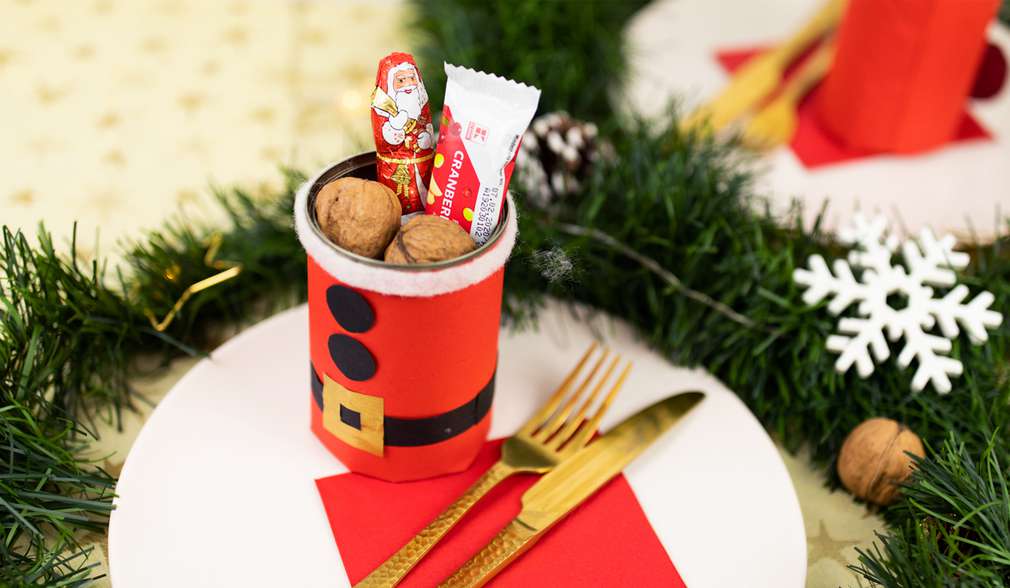 Nikolausdose zum Selberbasteln Nikolausdose zum Selberbasteln