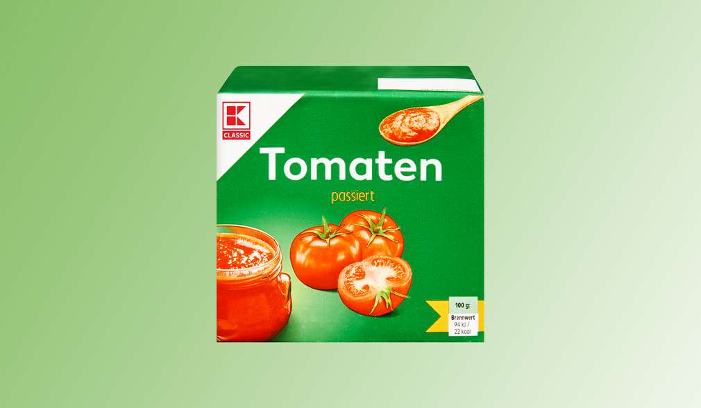 Produktabbildung: K-Classic passierte Tomaten Produktabbildung: K-Classic passierte Tomaten