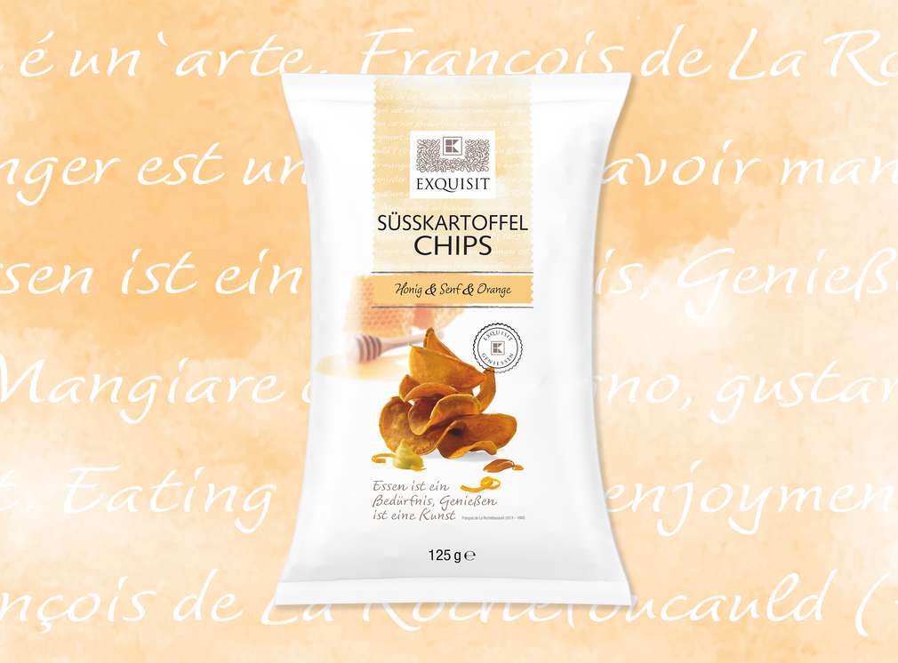 Süßkartoffel Chips von EXQUISIT Süßkartoffel Chips von EXQUISIT