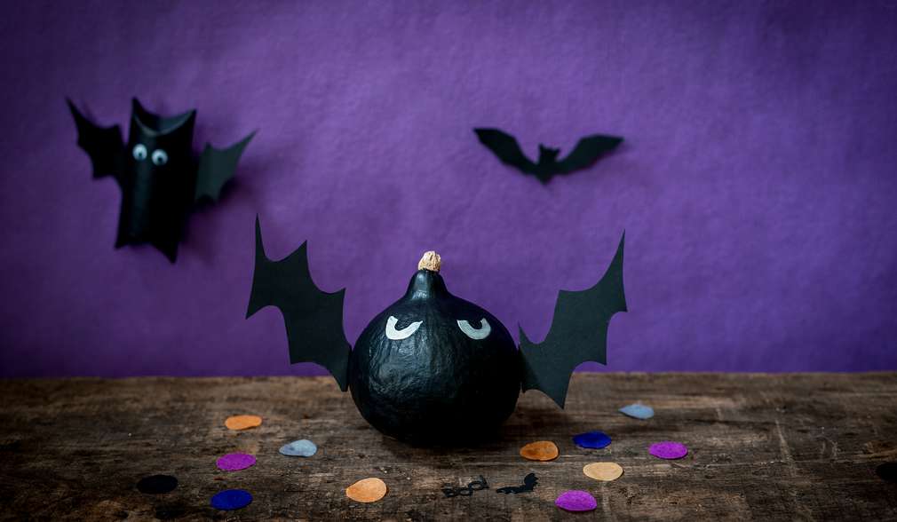 Fliegende Kürbis-Fledermaus Fliegende Kürbis-Fledermaus