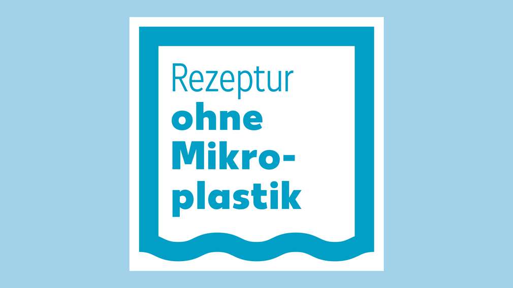 Siegel: Rezeptur ohne Mikroplastik Siegel: Rezeptur ohne Mikroplastik
