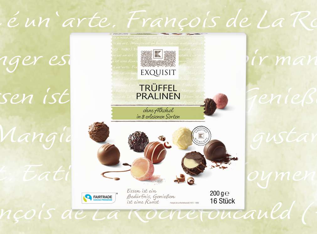 Trüffelpralinen von EXQUISIT Trüffelpralinen von EXQUISIT