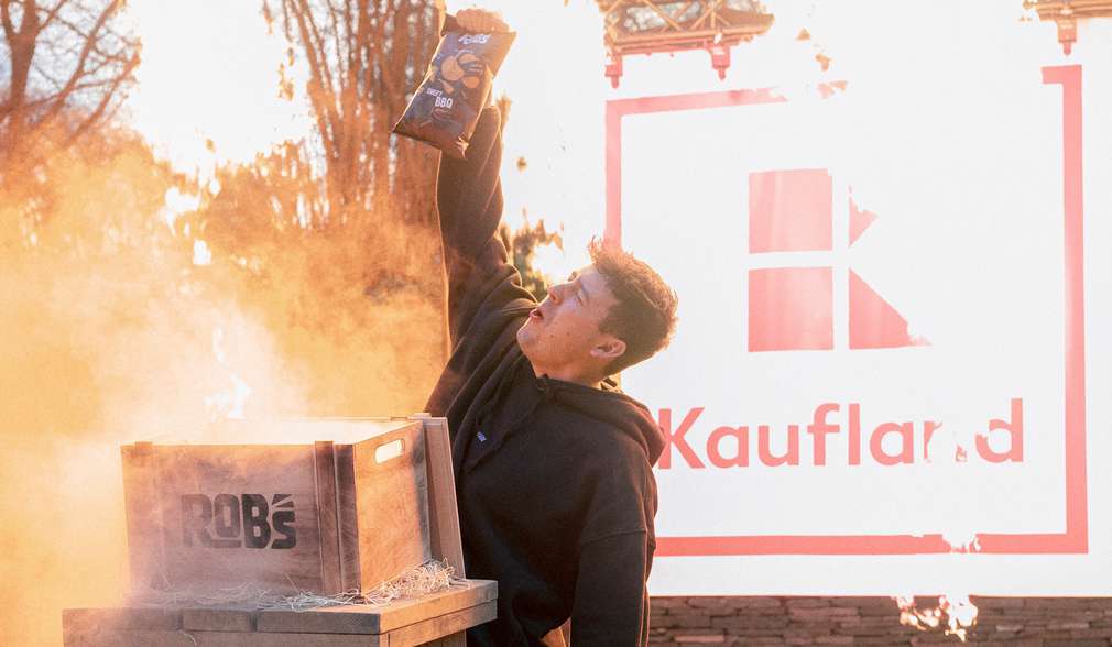 CrispyRob präsentiert neue Sorte „Rob’s“-Kartoffelchips CrispyRob präsentiert neue Sorte „Rob’s“-Kartoffelchips