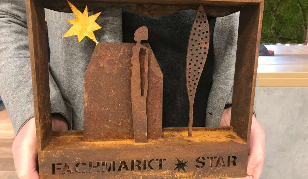 Auszeichnung „Fachmarkt Star“ Auszeichnung „Fachmarkt Star“