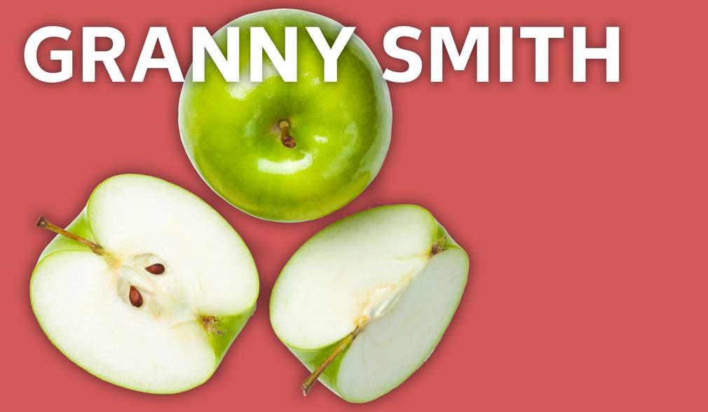 Granny Smith als „Der Apfel” Granny Smith als „Der Apfel”