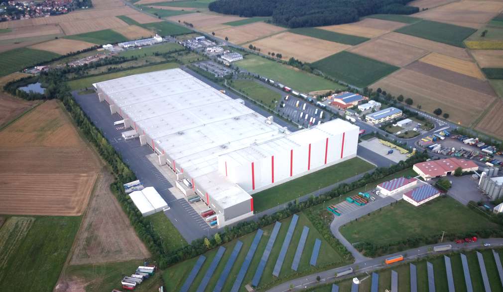 Luftansicht Logistik-Verteilzentrum Donnersdorf Luftansicht Logistik-Verteilzentrum Donnersdorf