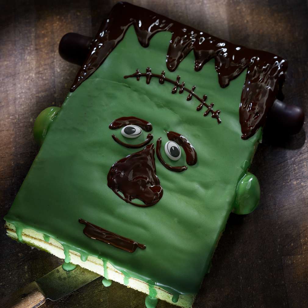 Abbildung des Rezepts Frankenstein-Kuchen Abbildung des Rezepts Frankenstein-Kuchen