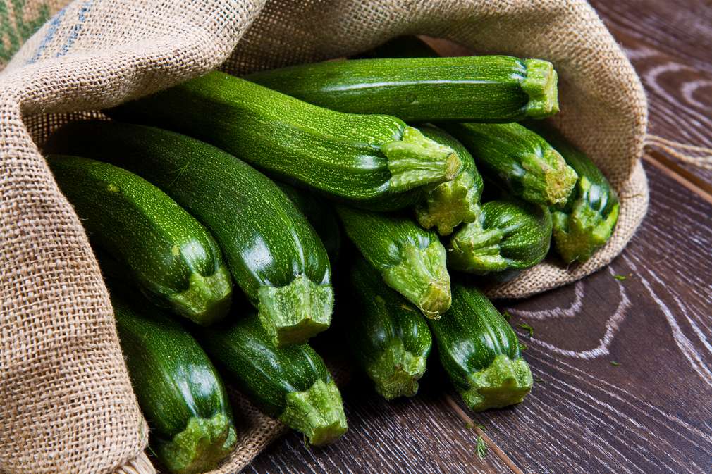 zucchini in sack zucchini in sack
