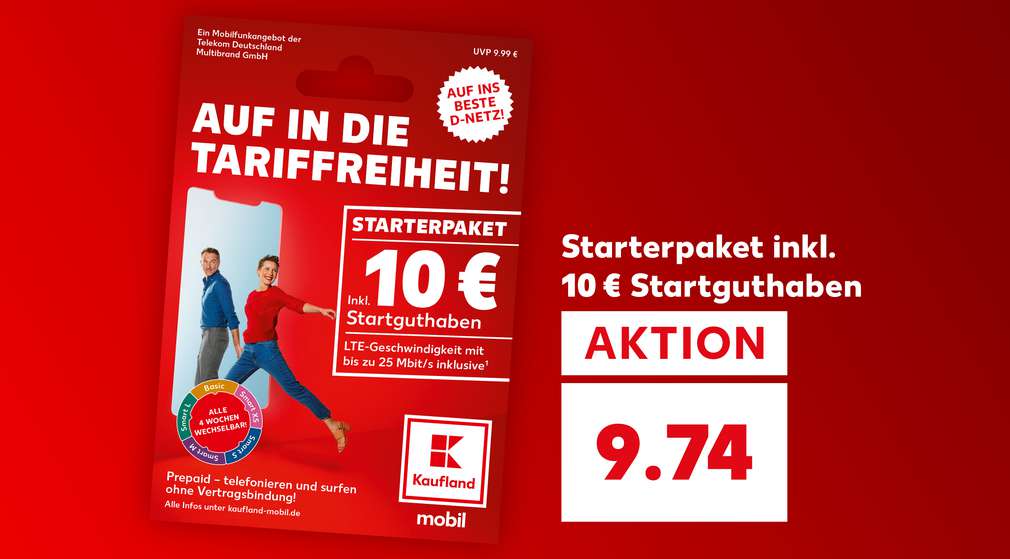 Produktabbildung Kaufland mobil Starterpaket Produktabbildung Kaufland mobil Starterpaket
