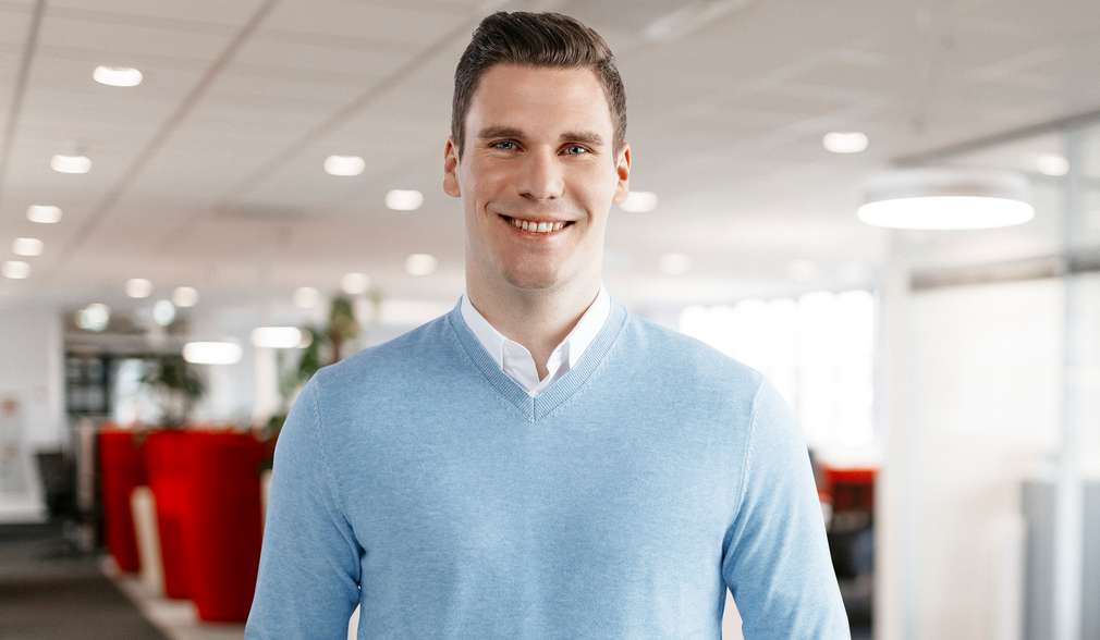 Lukas erzählt von seinem Traineeprogramm bei Kaufland.