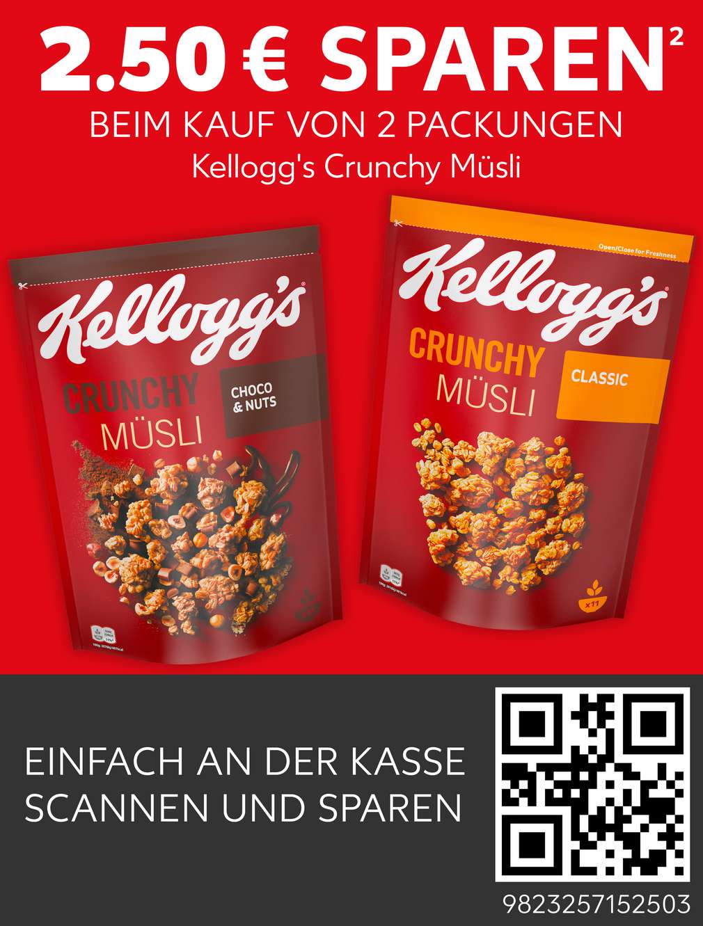 Coupon Kellogg's Crunchy Müsli Coupon Kellogg's Crunchy Müsli