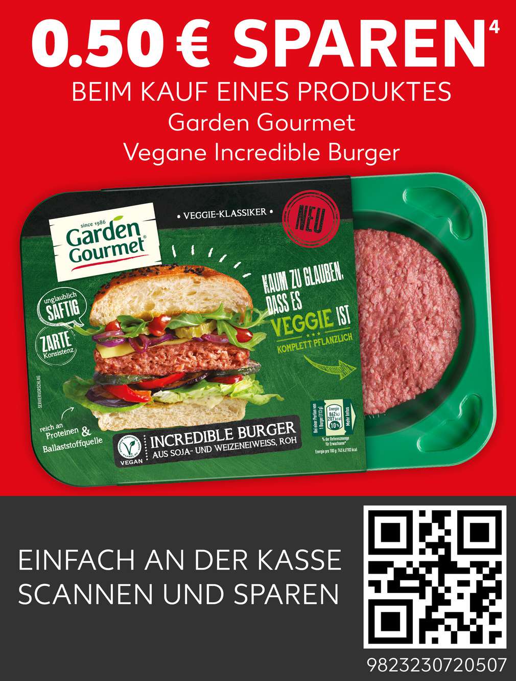 Coupon Garden Gourmet Vegane Incredible Burger Coupon Garden Gourmet Vegane Incredible Burger