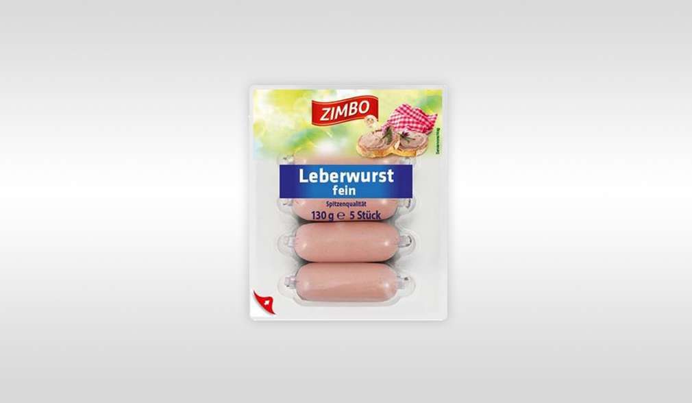 Zimbo Leberwurst fein 130g Zimbo Leberwurst fein 130g