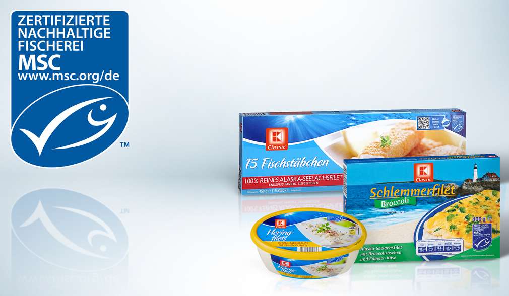 Fischprodukte aus nachhaltigem Fischfang mit MSC-Siegel Fischprodukte aus nachhaltigem Fischfang mit MSC-Siegel