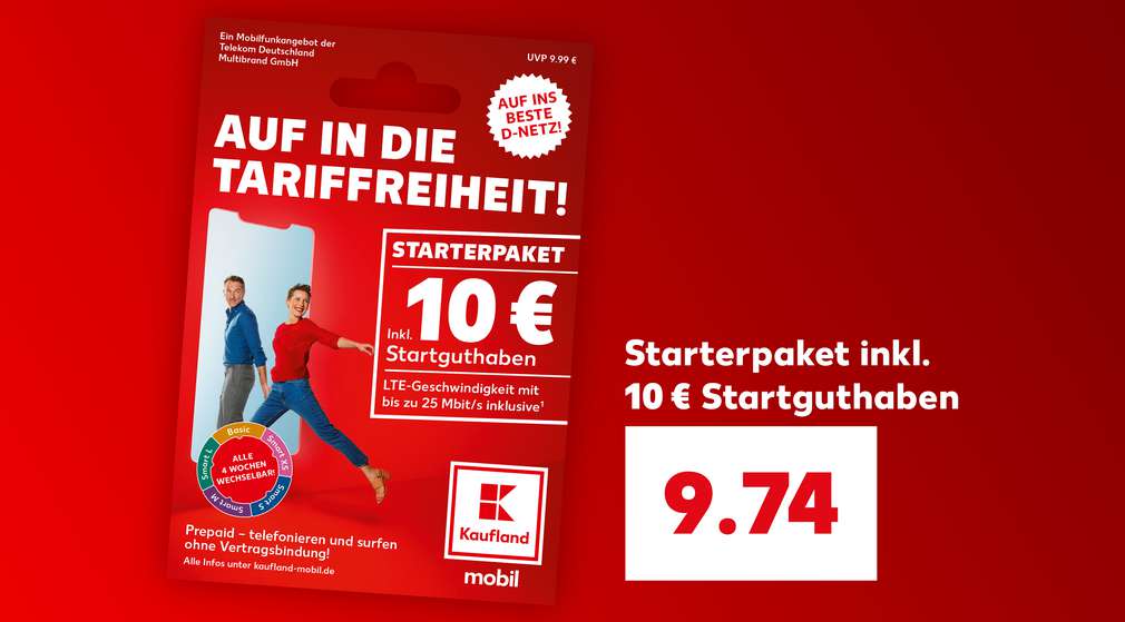 Produktabbildung Kaufland mobil Starterpaket Produktabbildung Kaufland mobil Starterpaket