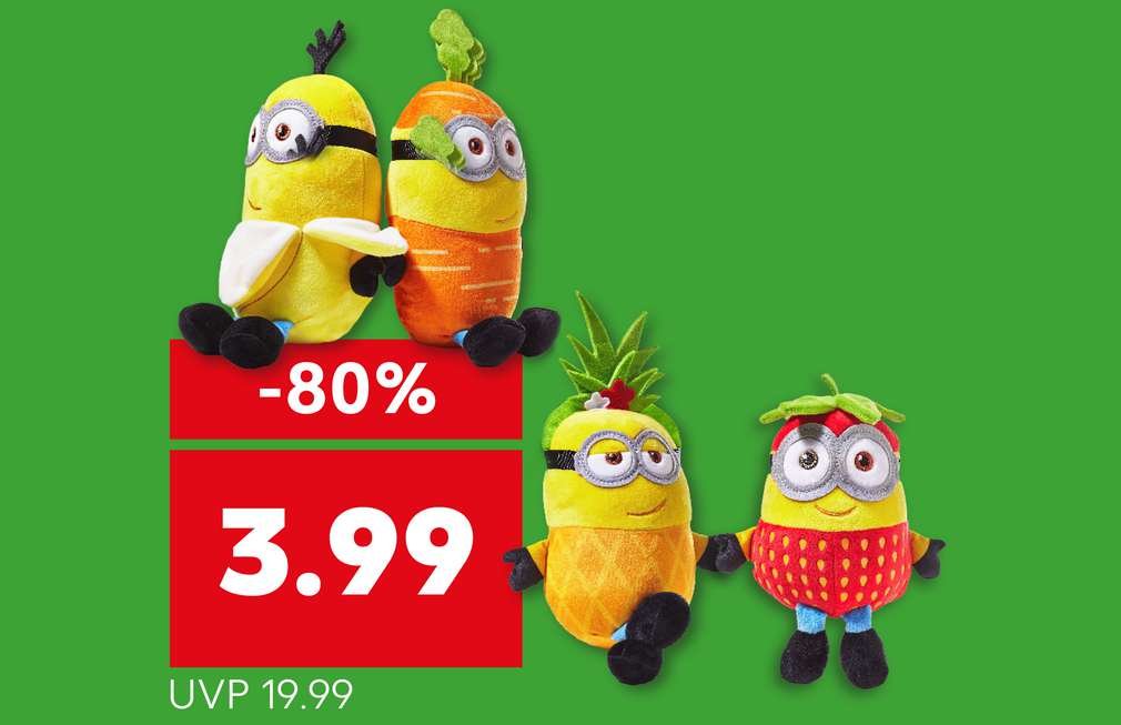 Plüsch-Minions mit Preis Plüsch-Minions mit Preis