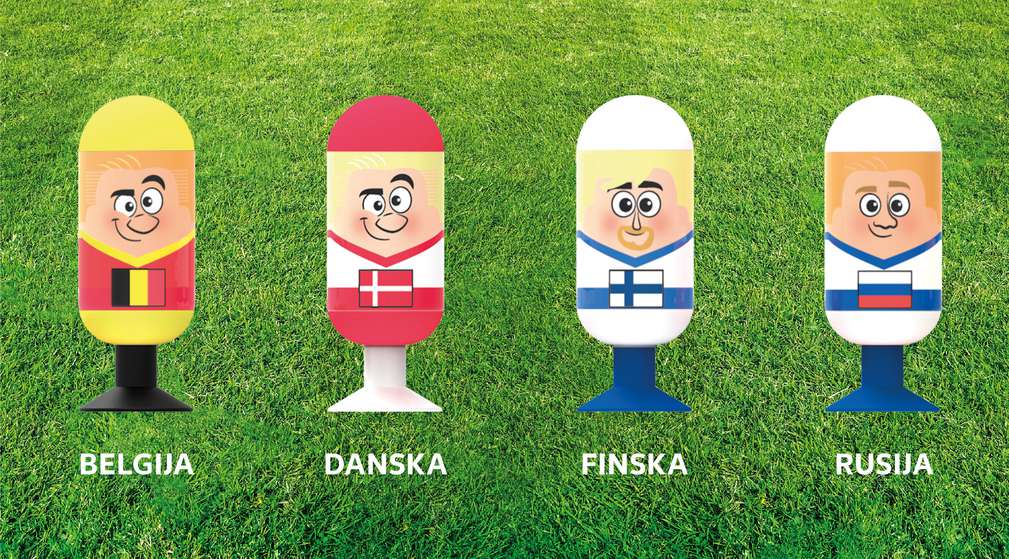 Gruppe B: Belgien, Dänemark, Finnland und Russland Gruppe B: Belgien, Dänemark, Finnland und Russland