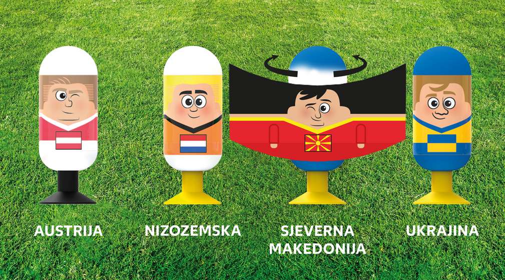 Gruppe C: Österreich, Niederlande, Nordmazedonien und Ukraine Gruppe C: Österreich, Niederlande, Nordmazedonien und Ukraine