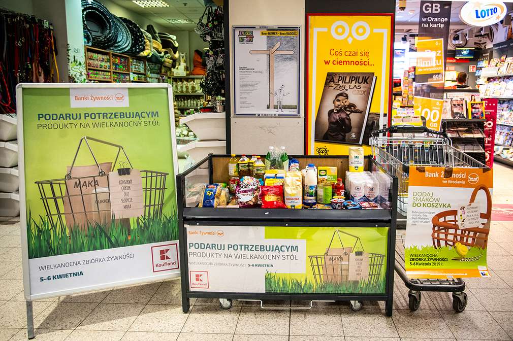 Zbiórka żywności w sklepach Kaufland