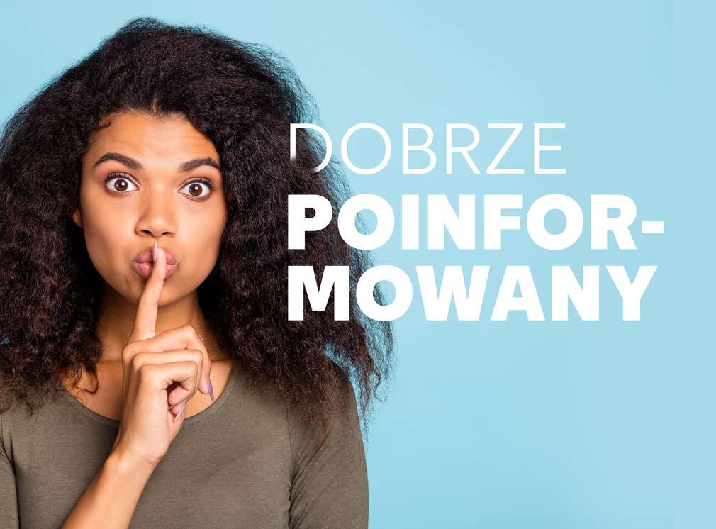 Z newsletterem Kauflandu jesteś zawsze dobrze poinformowany Kobieta przykładająca palec do ust w geście ciszy