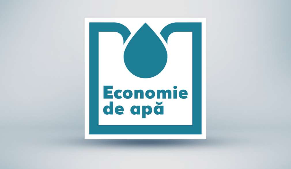 Logo „Economie de apă” Logo „Economie de apă”