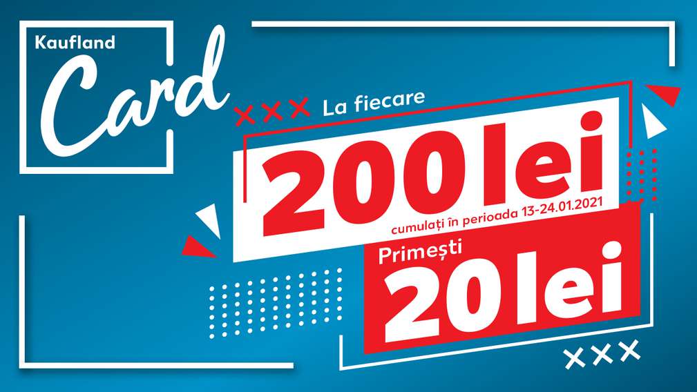 Voucher cadou Kaufland Card Voucher cadou Kaufland Card