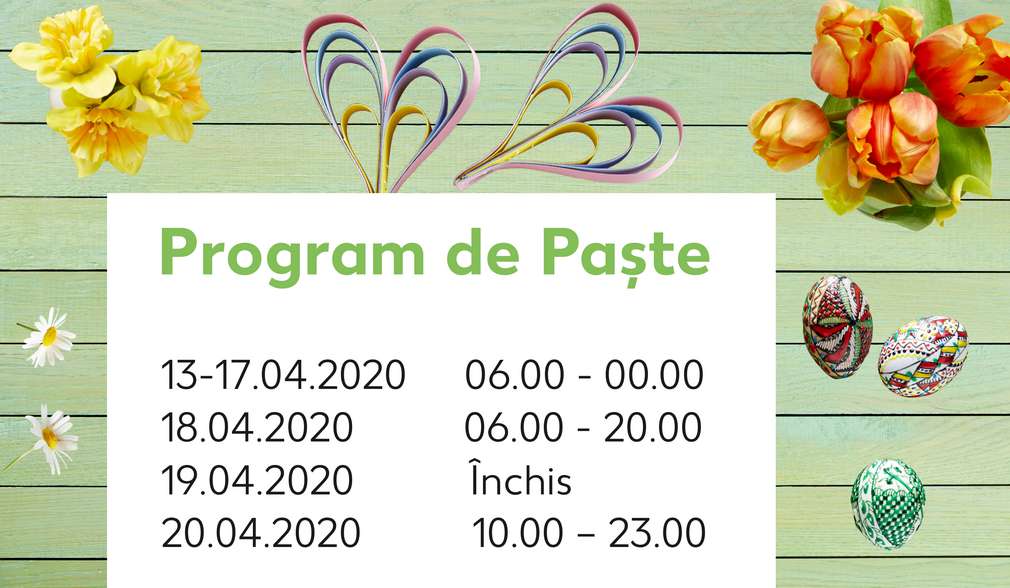 Program de Paște Kaufland Program de Paște Kaufland