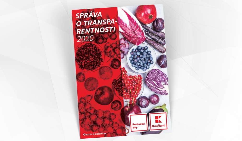 Správa o transparentnosti Ovocie a zelenina Správa o transparentnosti Ovocie a zelenina