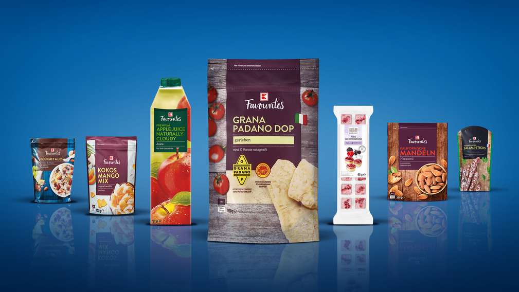 Objavte kvalitu značky K-Favourites. 7 rozličných produktov K-Favourites z rozličných produktových skupín