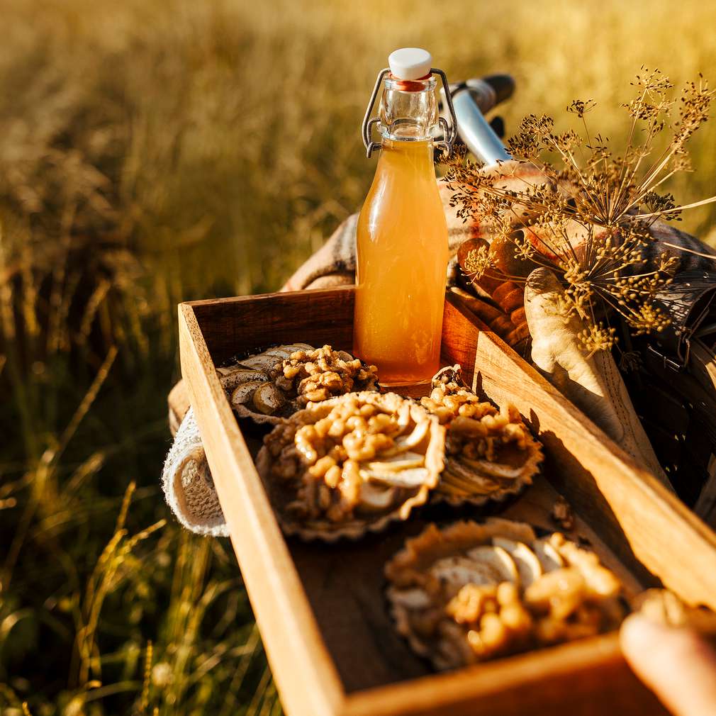 Abbildung des Rezepts Cider-Apfelmus-Tartelettes Abbildung des Rezepts Cider-Apfelmus-Tartelettes