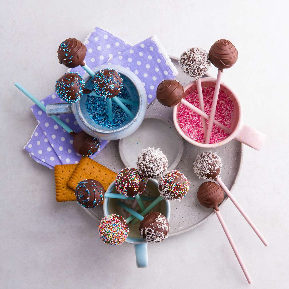 Abbildung des Rezepts Cookie-Pops ohne Backen Abbildung des Rezepts Cookie-Pops ohne Backen
